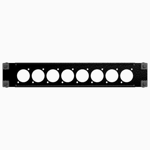 SoundCart 1U 10.5" 8-way Patch Panel