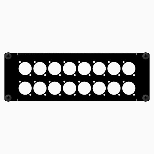 SoundCart 2U 10.5" 16-way Patch Panel